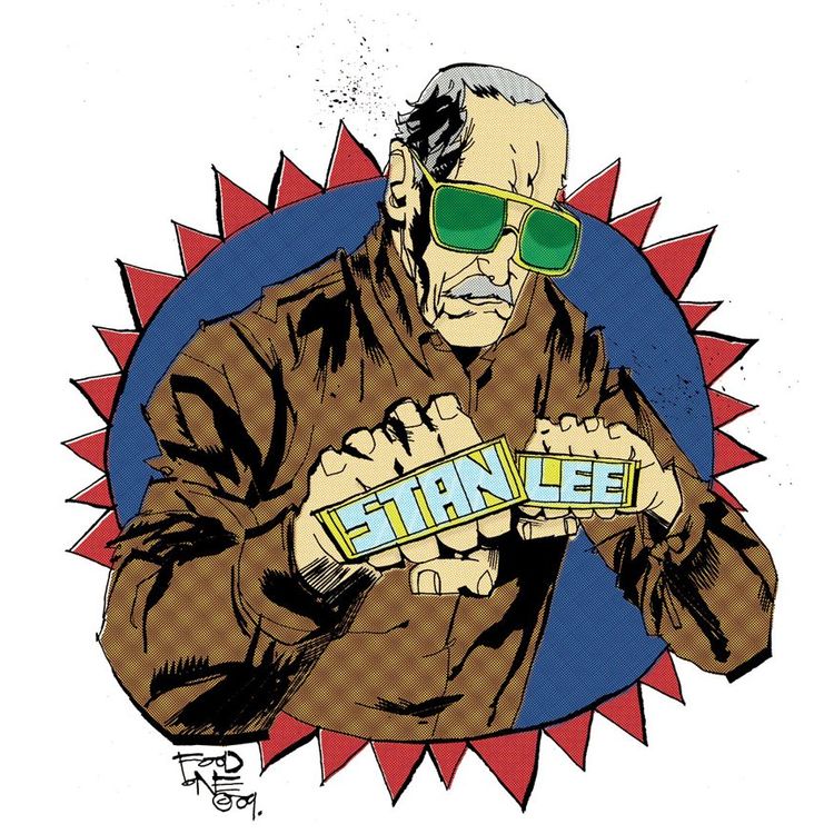 Stan Lee by Jim Mahfood