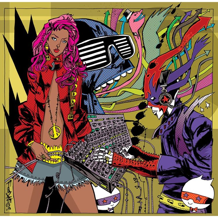 G.O.O.D. music by Jim Mahfood