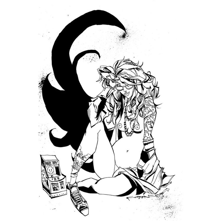 punk DIY by Jim Mahfood