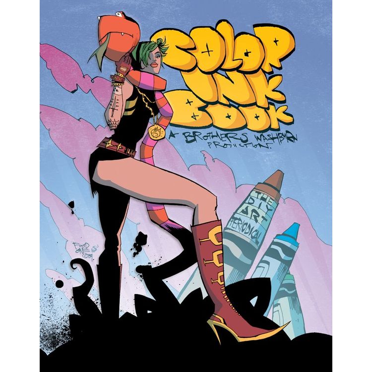 color ink book by Jim Mahfood