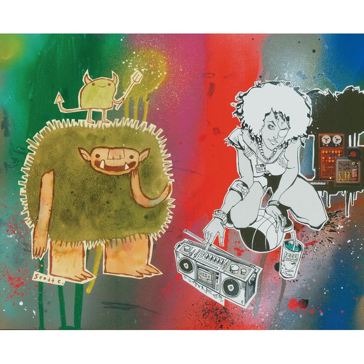 ice fun by Jim Mahfood