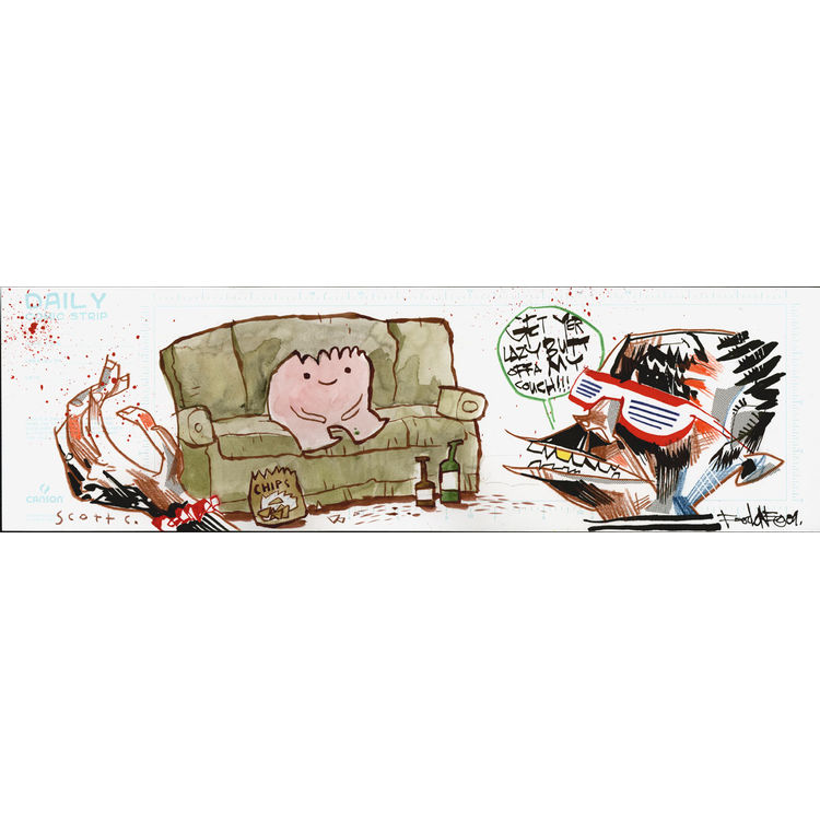 my couch by Jim Mahfood