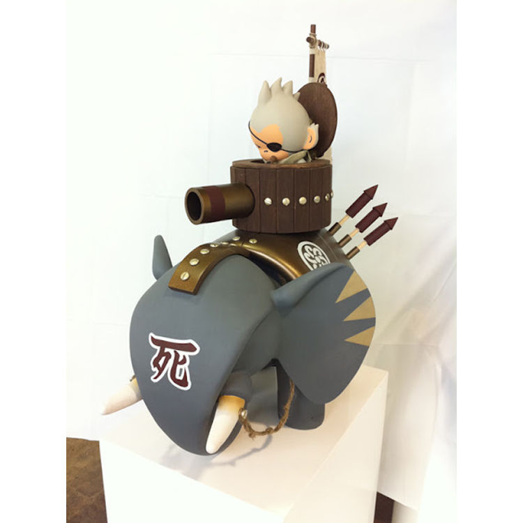 Turret Elephant #2 by Huck Gee