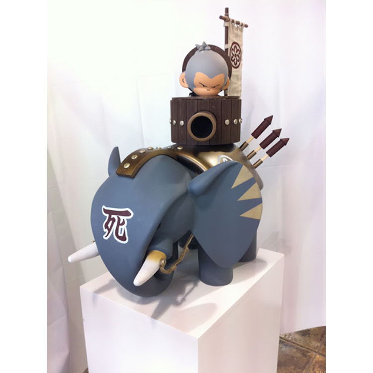 Turret Elephant #1 by Huck Gee