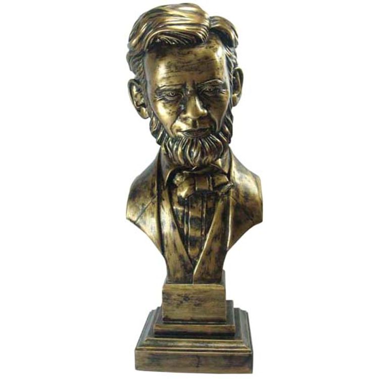 Abraham Obama - Bronze by Ron English