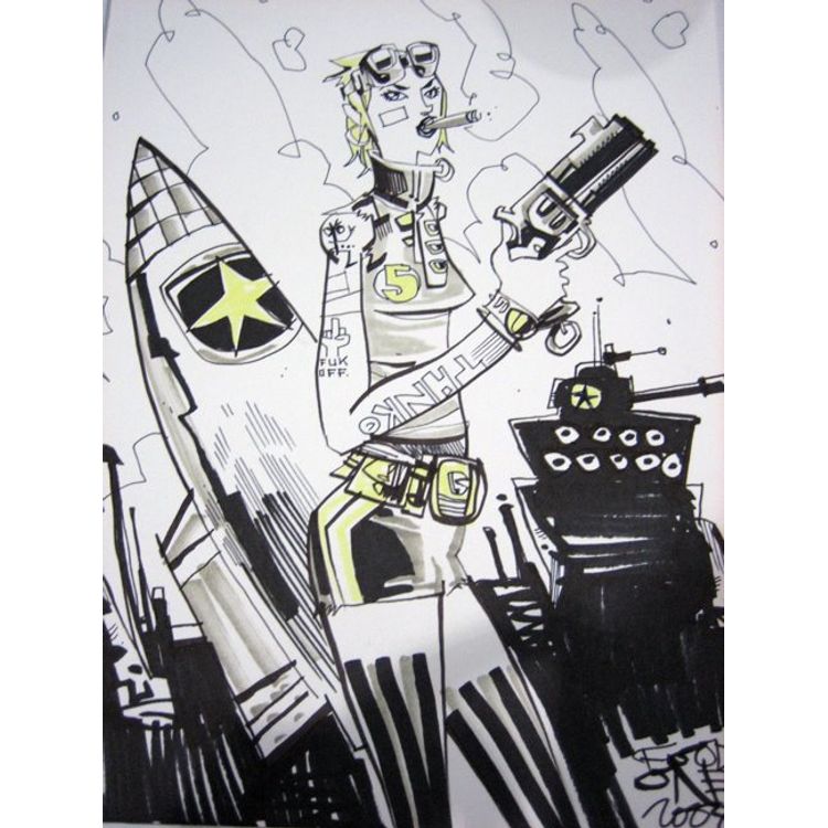 tank girl by Jim Mahfood