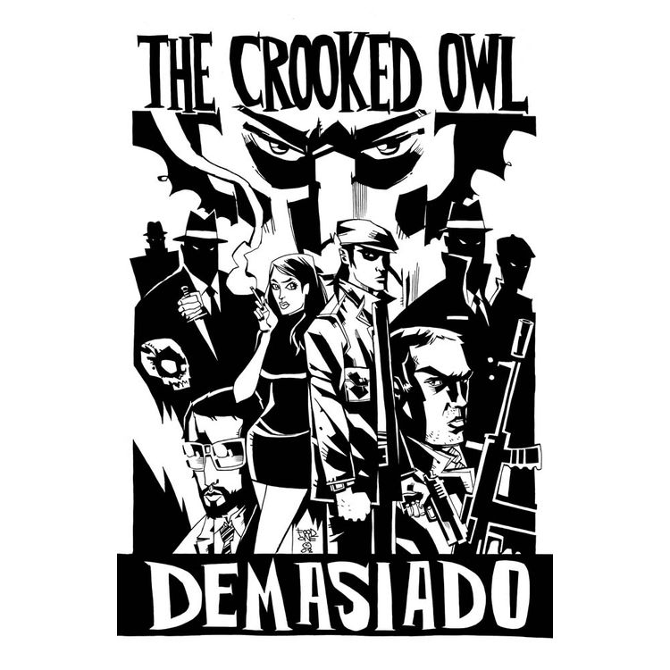 the crooked owl by Jim Mahfood