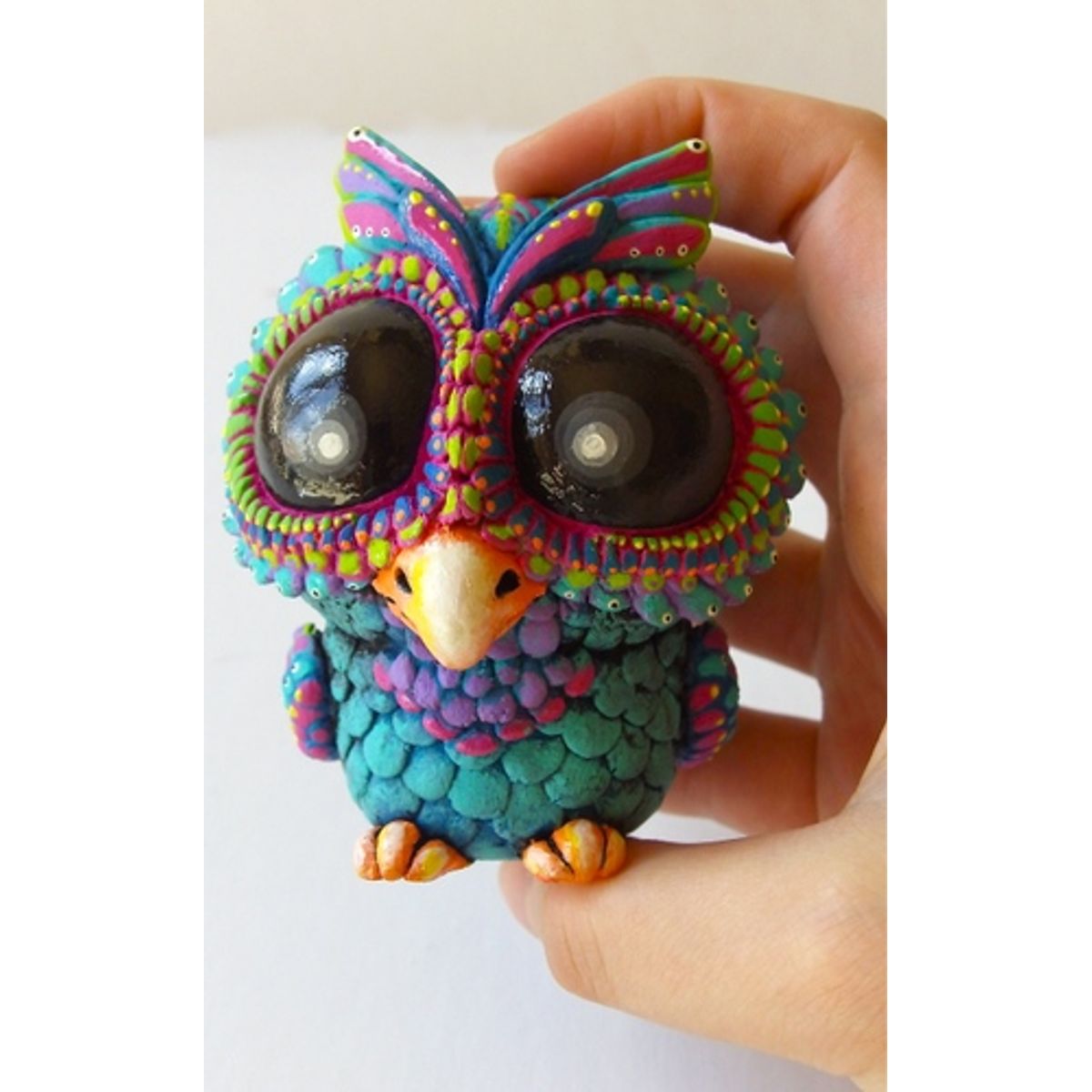 Toddler Owl - Peacock