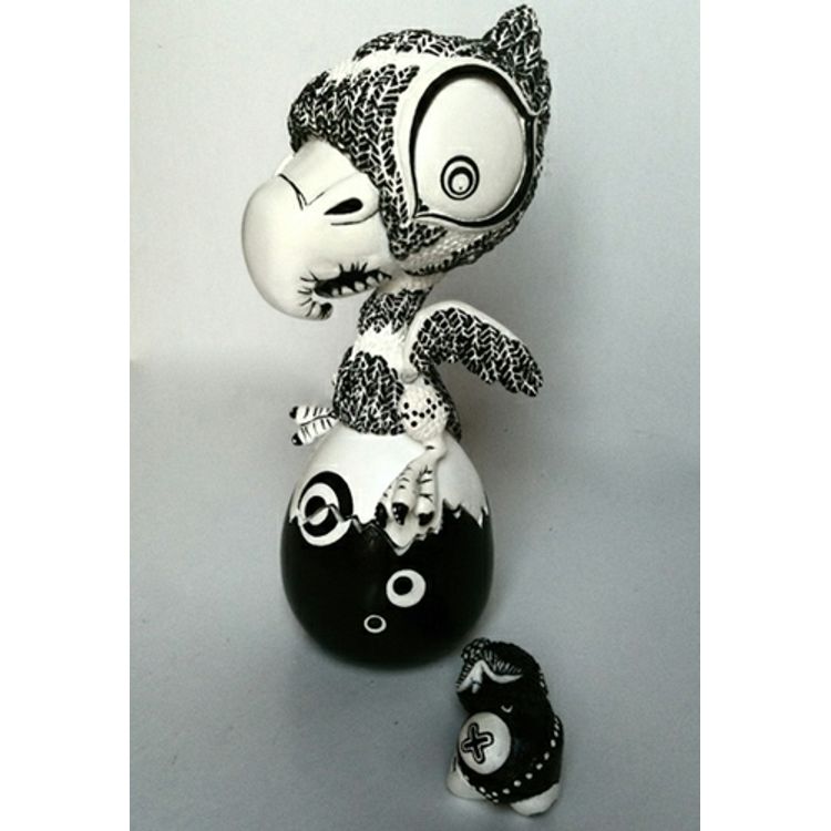 Forsaken Incubation - Yin Yang Version 2 by SeriouslySillyK (Kathleen Voigt)
