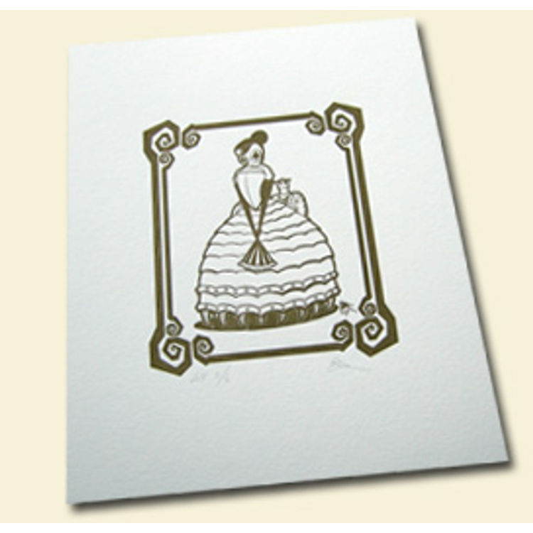 Anna Matic Print by Doktor A