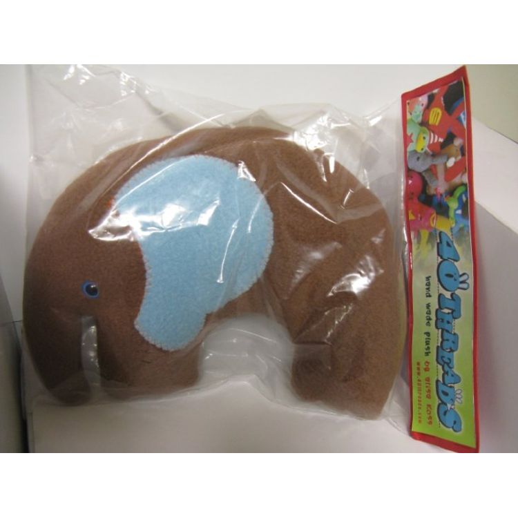 Elephant - Brown/Light Blue by 40threads (Alisa Ross)