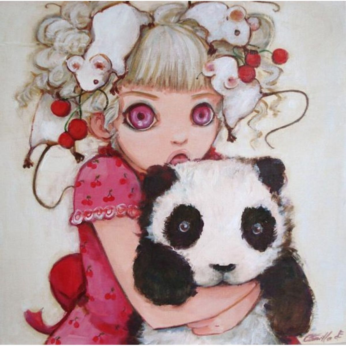 Fruit Fuzz Giclee Print