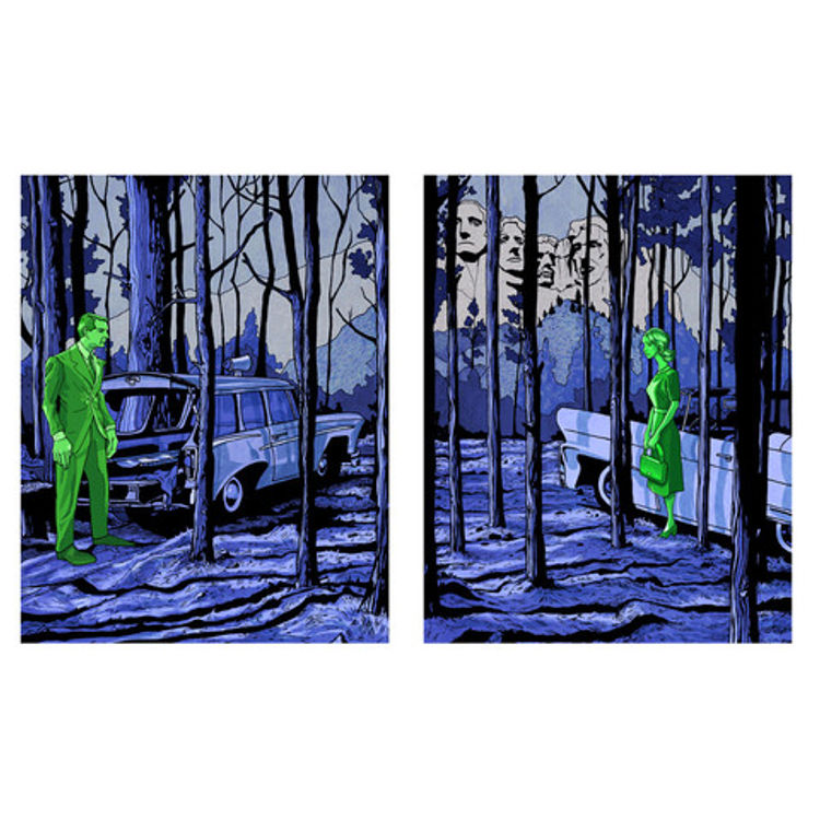 Rendezvous (diptych) by Cuyler Smith