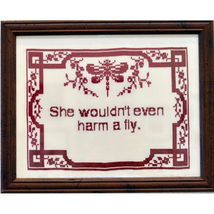 She Wouldn't Harm a Fly by Ellen Schinderman