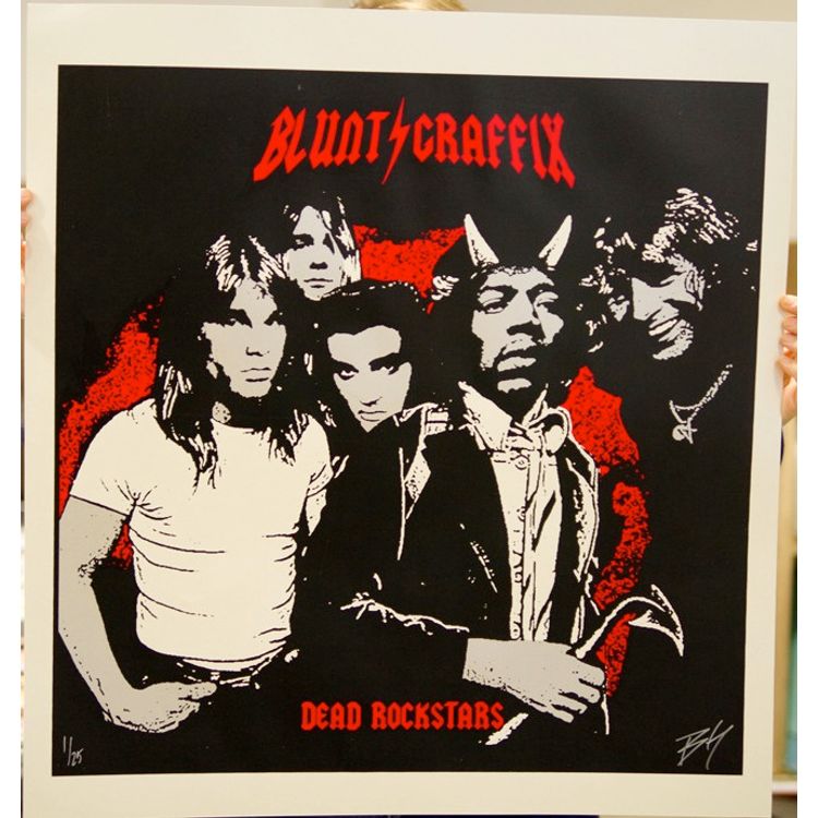 Dead Rockstars by Blunt Graffix (Matt Dye)