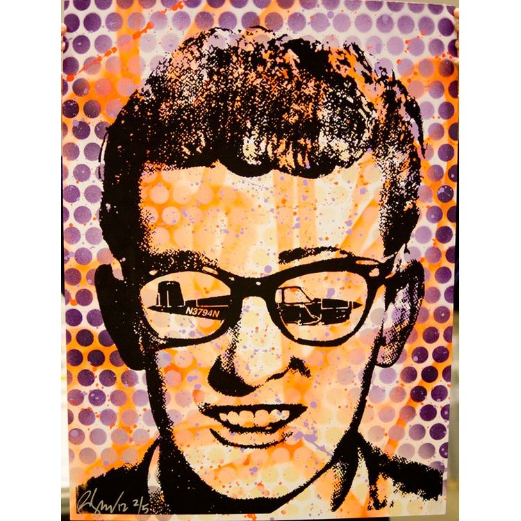 Buddy Holly by Rene Gagnon