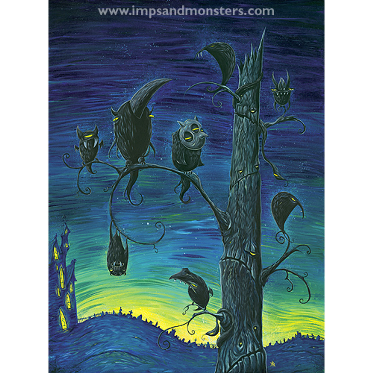 UNFRIENDLY FACES (PRINT)