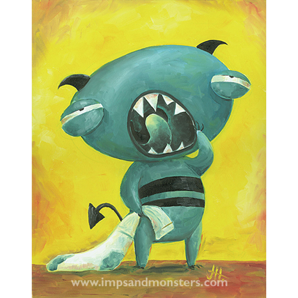 SOCK MONSTER: THE YAWN