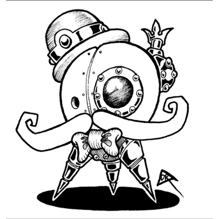 bowtie bowler mech by Doktor A