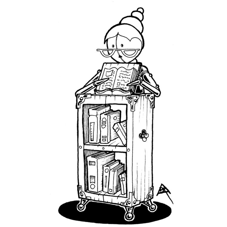 librarian by Doktor A