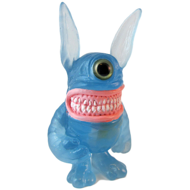Clear Blue Meatster Bunny by Motorbot (Kevin Olson)