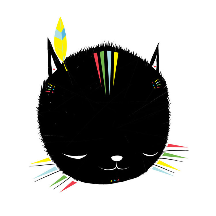 Mighty Tigarrr, Black Kitten by Paul Pierrot