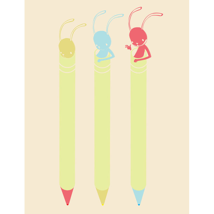 Ink Bunny & Roll by Paul Pierrot