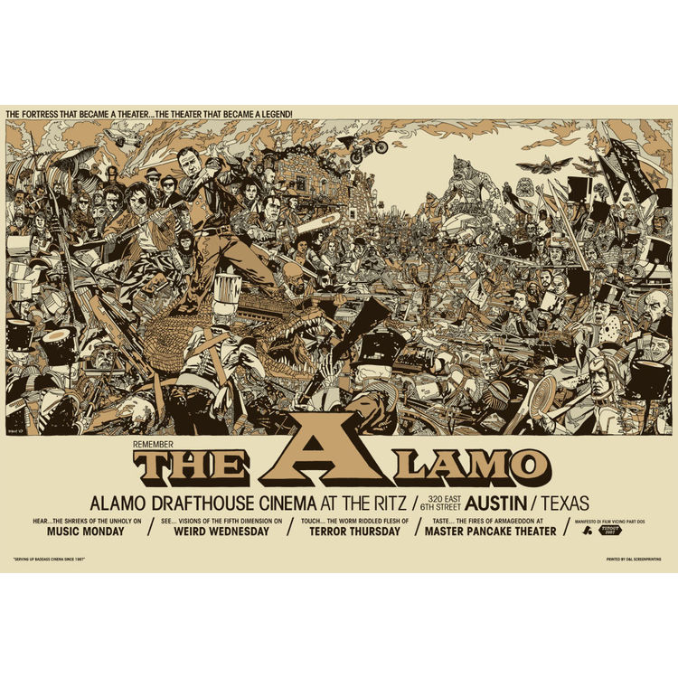 Remember The Alamo by Tyler Stout