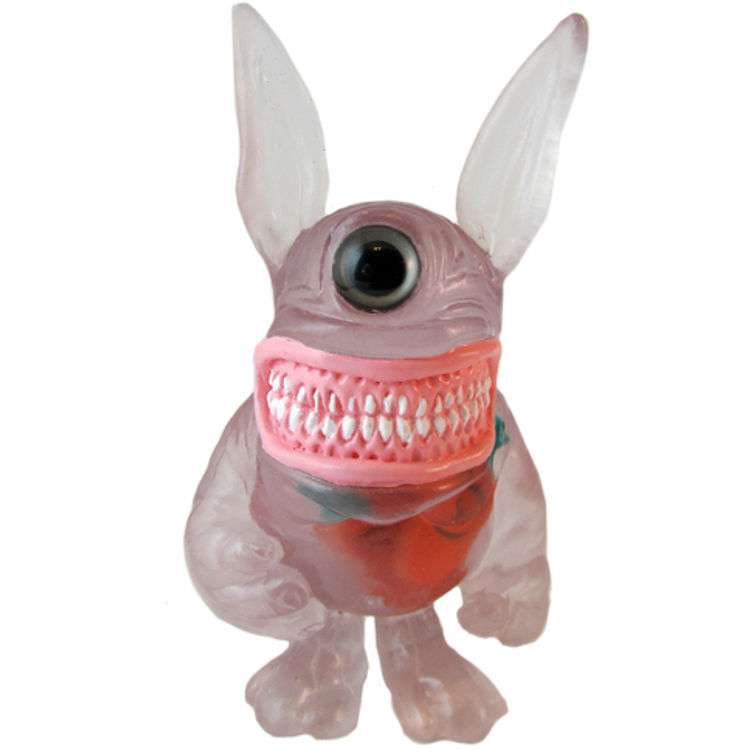 Clear Light Purple Meatster Bunny by Motorbot (Kevin Olson)