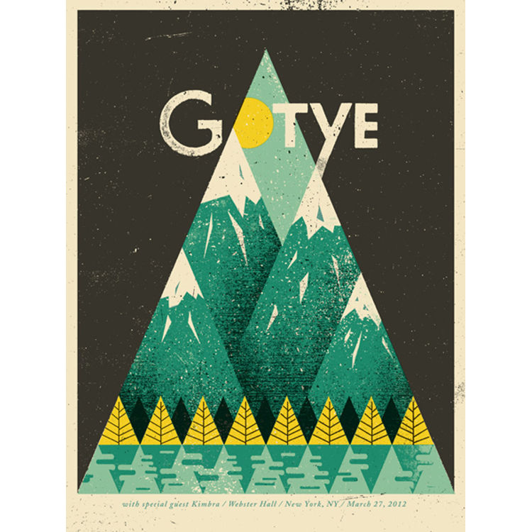 Gotye - New York City, 2012 by Doe Eyed Design