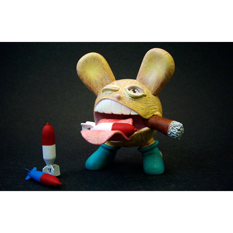Bomb Disposal Bunny by Jimmy Foo