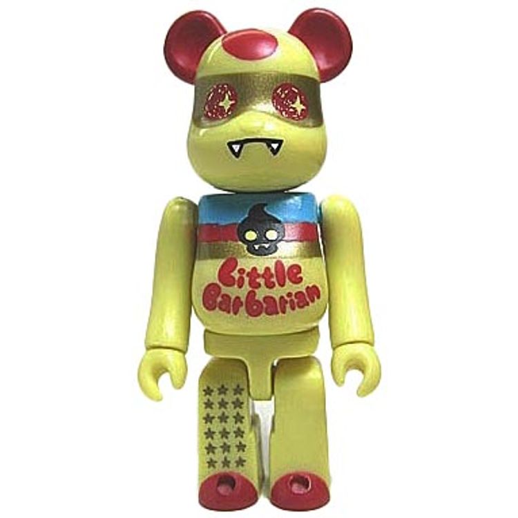 Little Barbarian Be@rbrick - 100% by Mad Barbarians