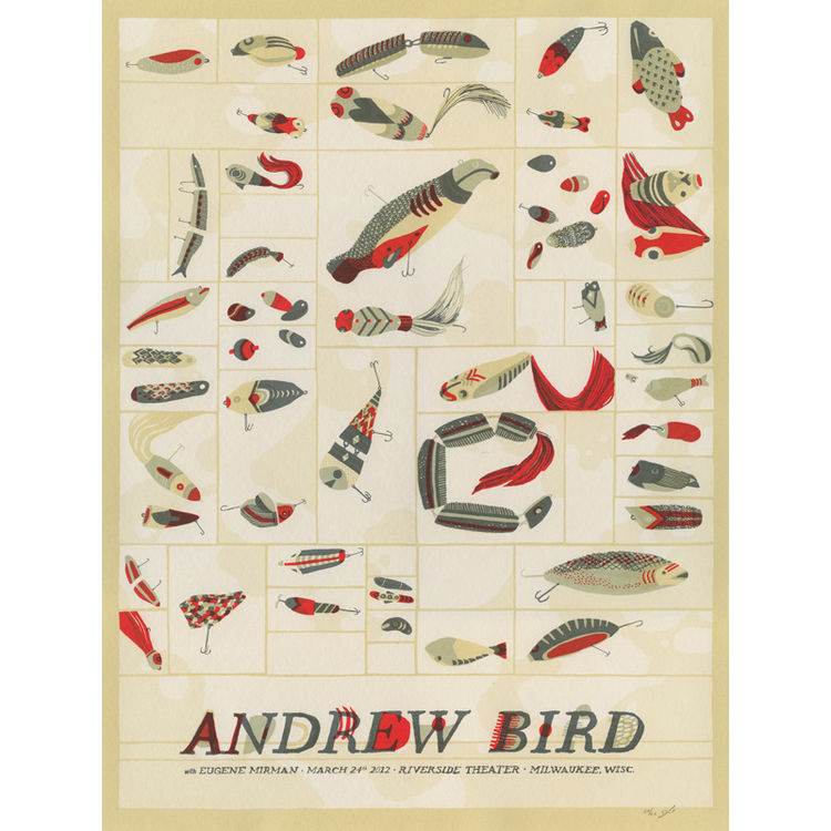 Andrew Bird - Milwaukee, WI 2012 by Jessica Seamans