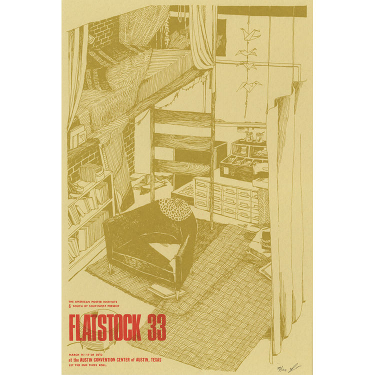 Flatstock 33 - SXSW 2012 by Jessica Seamans