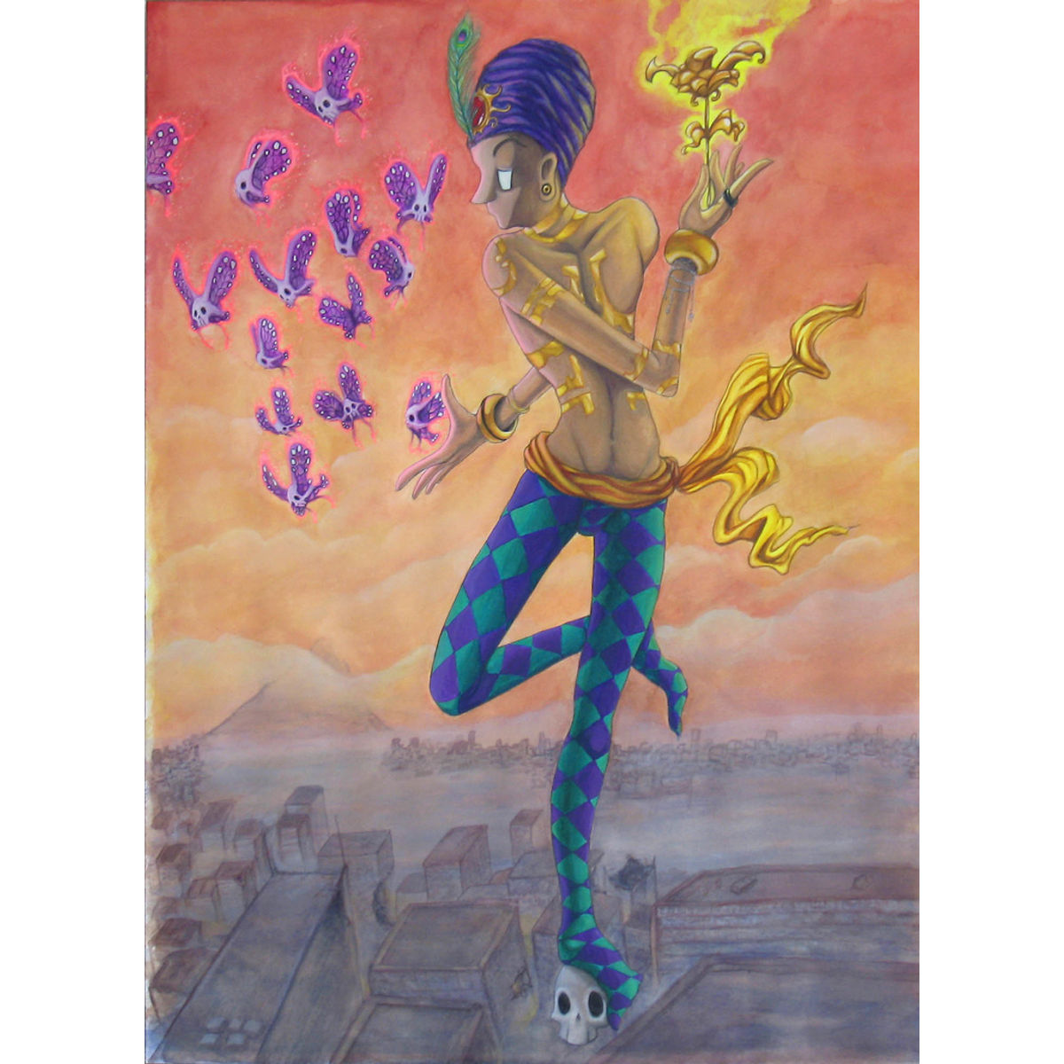 The Death Swami releases souls at the End of Days