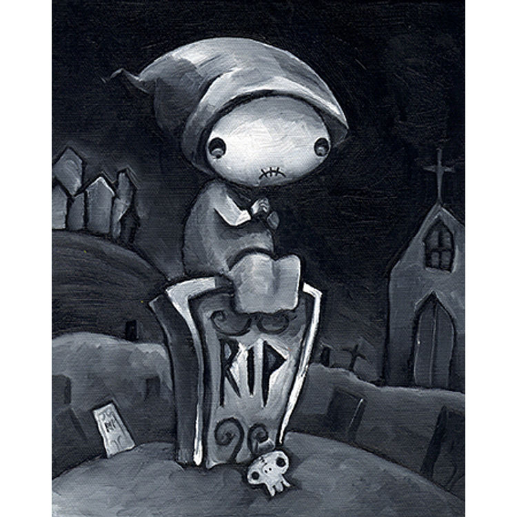 SEPARATION ANXIETY (PRINT) by Justin Hillgrove