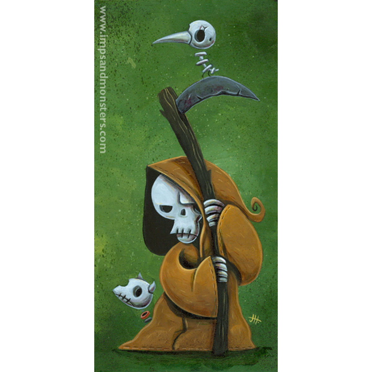 DEATH & FRIENDS (PRINT)