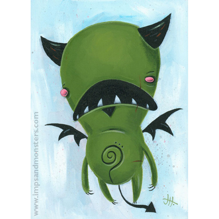 GREEN IMP by Justin Hillgrove