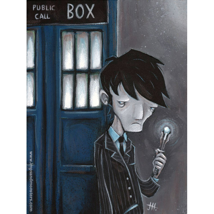 DOCTOR WHO (PRINT) by Justin Hillgrove