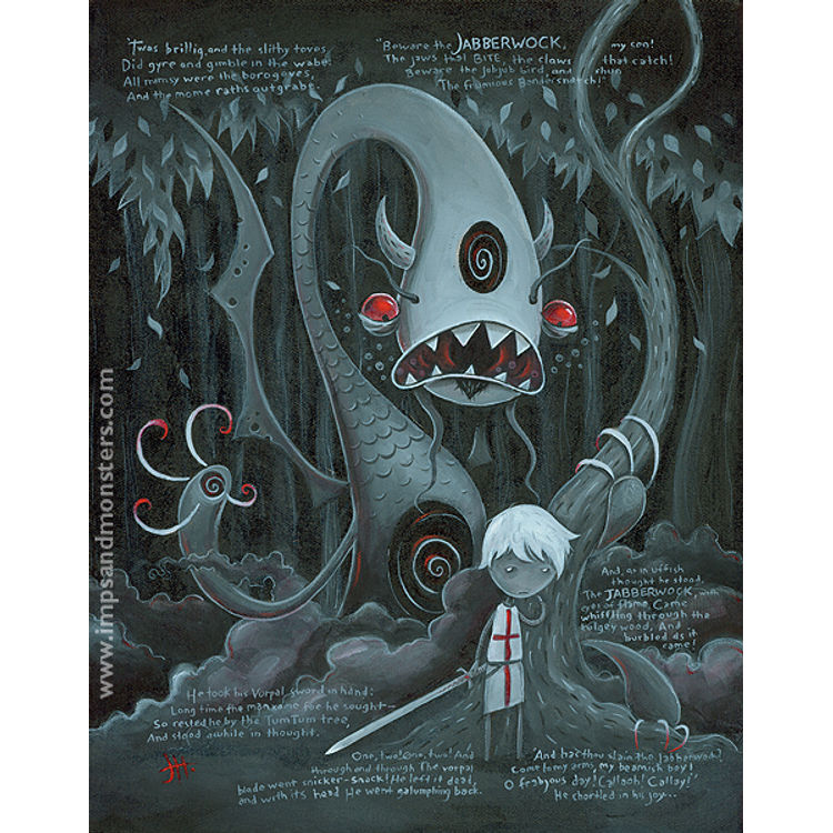 THE JABBERWOCK by Justin Hillgrove