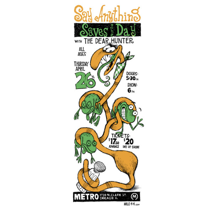 Say Anything w/ Saves The Day by Mile 44