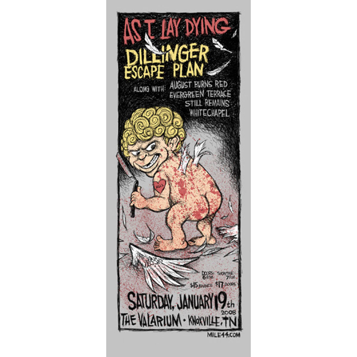 As I Lay Dying w/ Dillinger Escape Plan