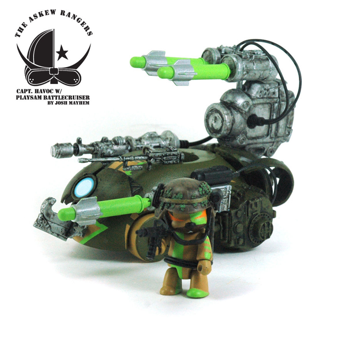 Capt. Havoc w/ Playsam Battlecruiser