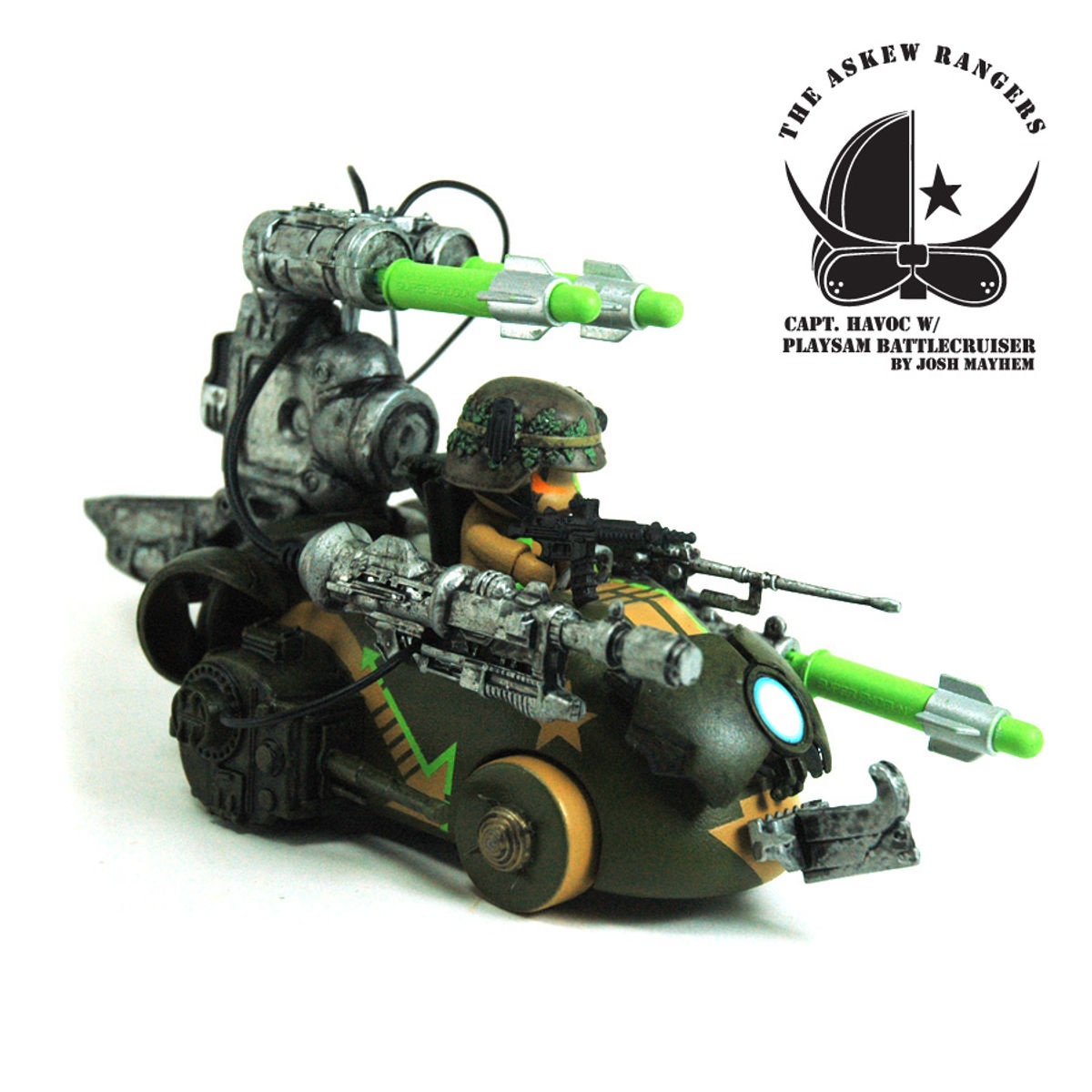 Capt. Havoc w/ Playsam Battlecruiser
