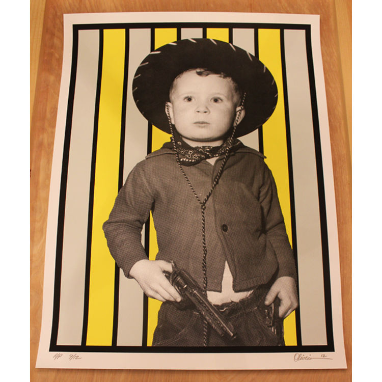 "There's a new sheriff in town" (first edition - A/P) by Tim Oliveira
