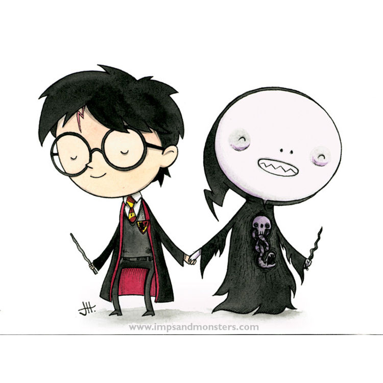 MAKING UP: HARRY & VOLDEMORT by Justin Hillgrove