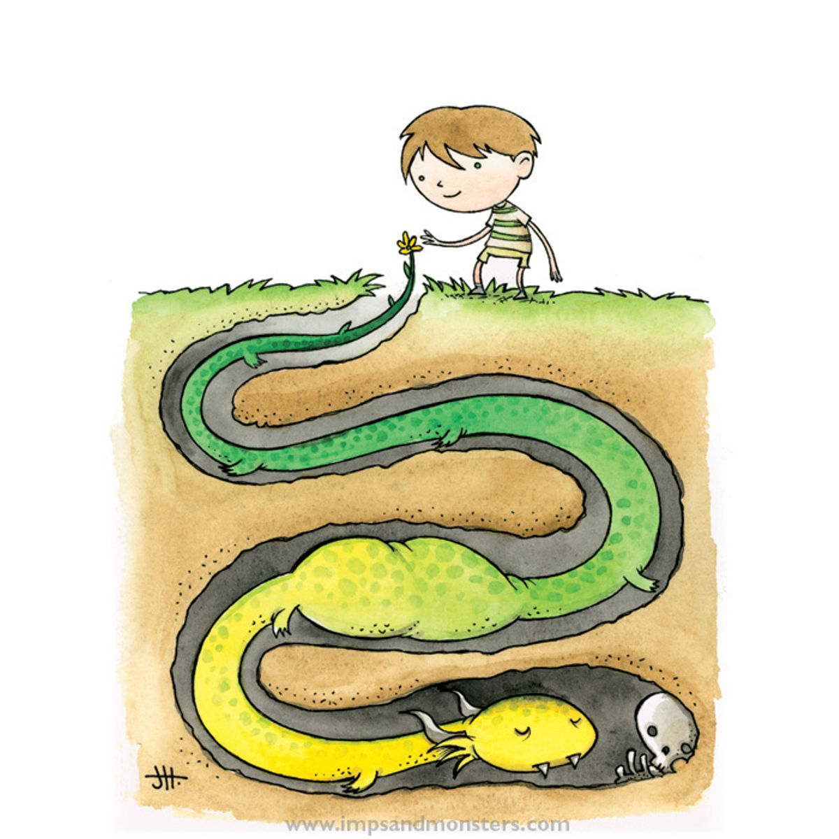 THE FLOWER SERPENT