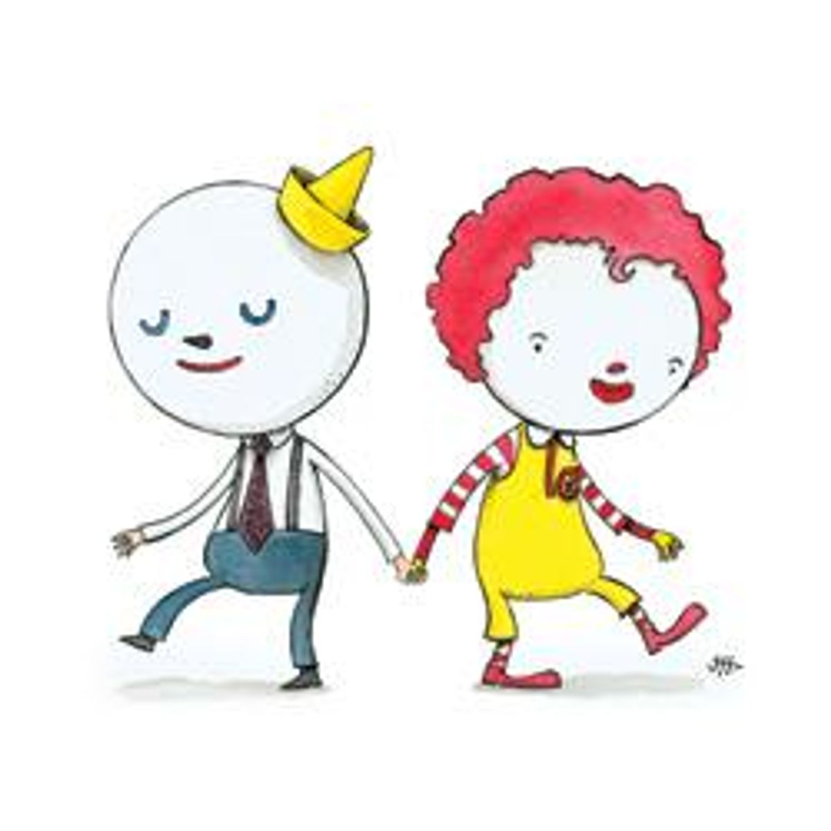 MAKING UP: JACK & RONALD (PRINT)