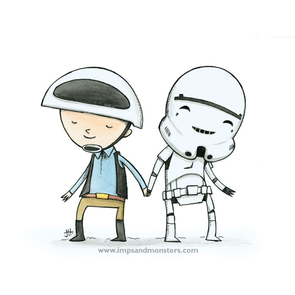 MAKING UP: REBEL & STORMTROOPER