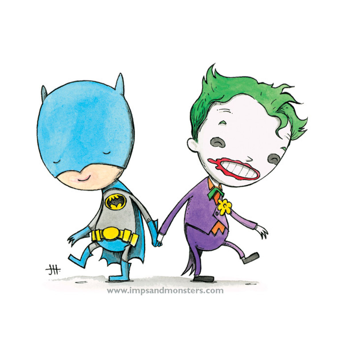 MAKING UP: BATMAN & JOKER